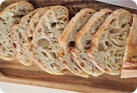 Video recipe of bread